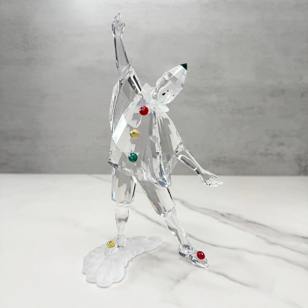 Swarovski | SCS 1999 Masquerade Pierrot Figurine - Picture 2 of 10